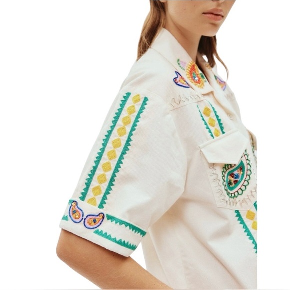 NWT ALEMAIS PEGGY MINI DRESS - SIZE US 2 - Picture 5 of 13